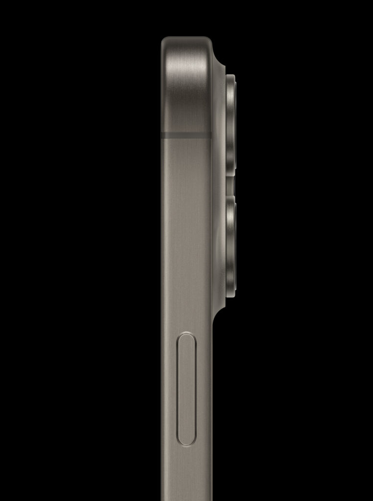 Apple iPhone 15 Pro lineup side profile 230912
