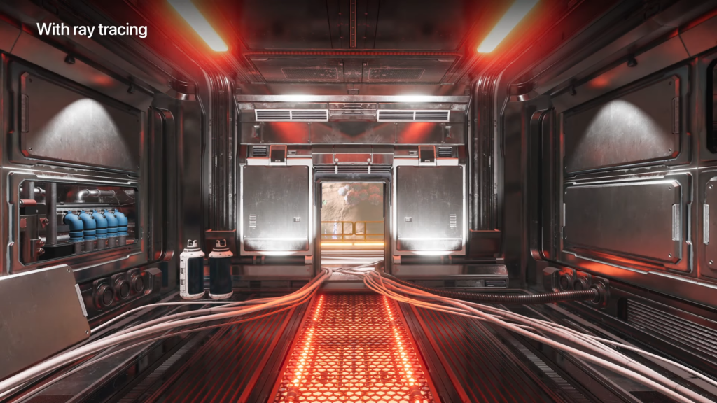 With Ray Tracing