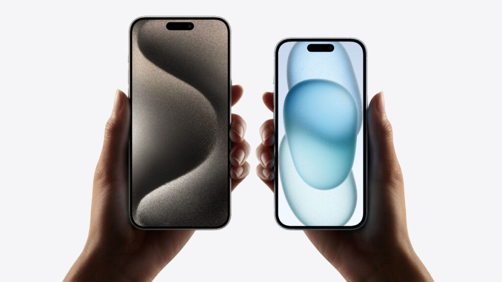 iPhone 15 Pro Max and iPhone 15