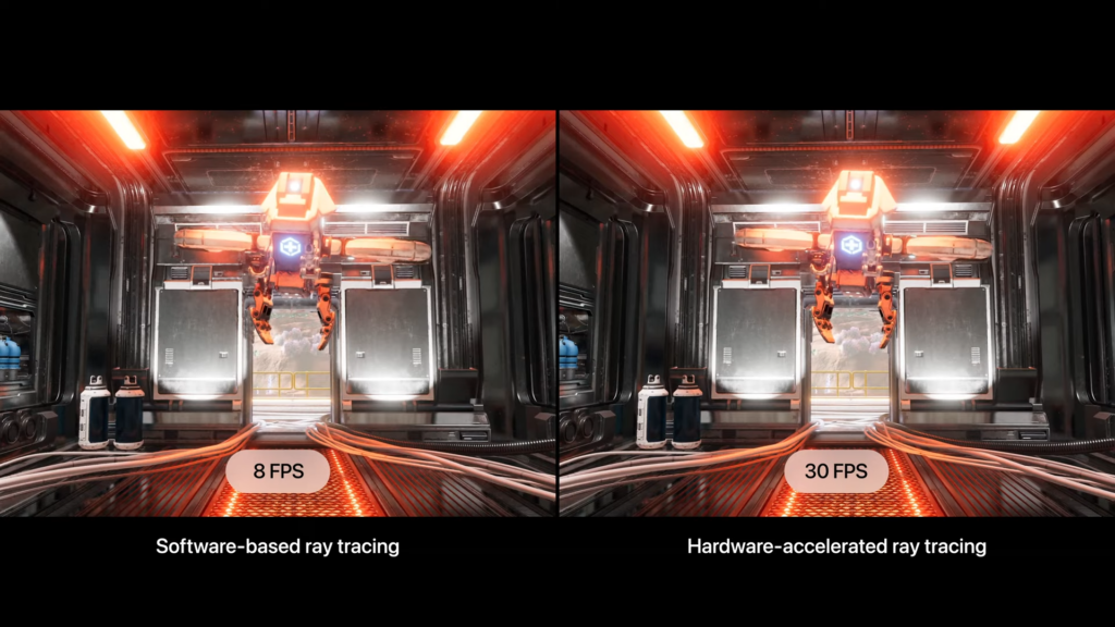 iPhone 15 Pro Ray Tracing