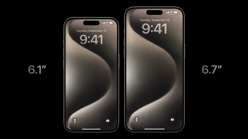 iPhone 15 Pro Sizes