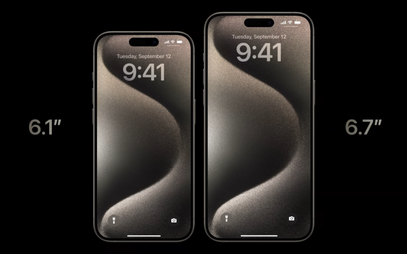 iPhone 15 Pro Sizes