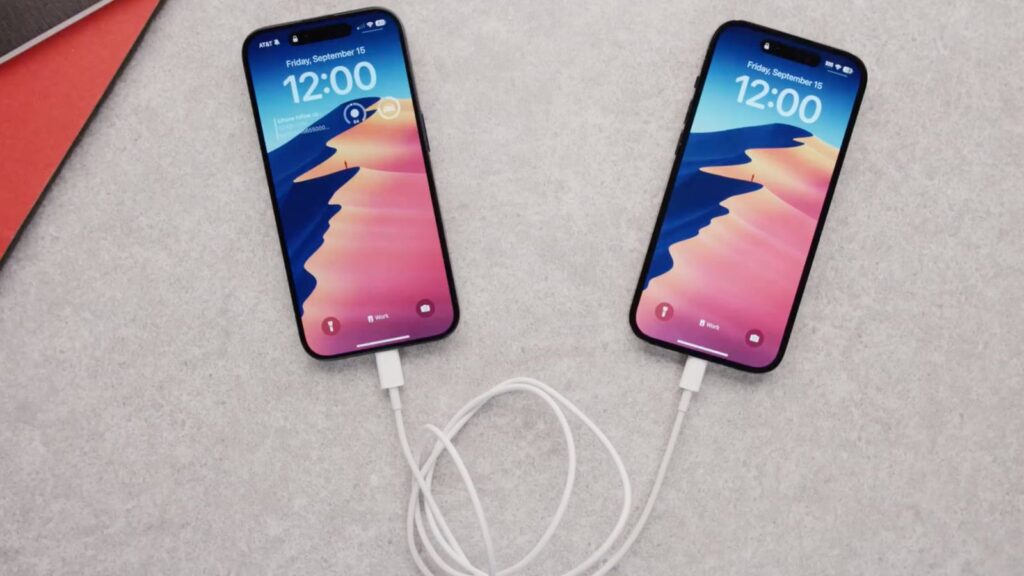 iphone charge iphone