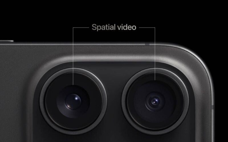 spatial video iphone 15 pro