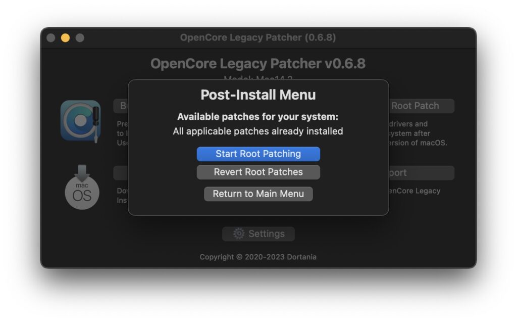OCLP GUI Root Patch Status.88367958