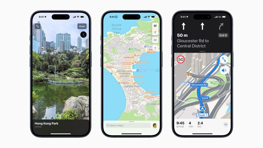 applemaps hk