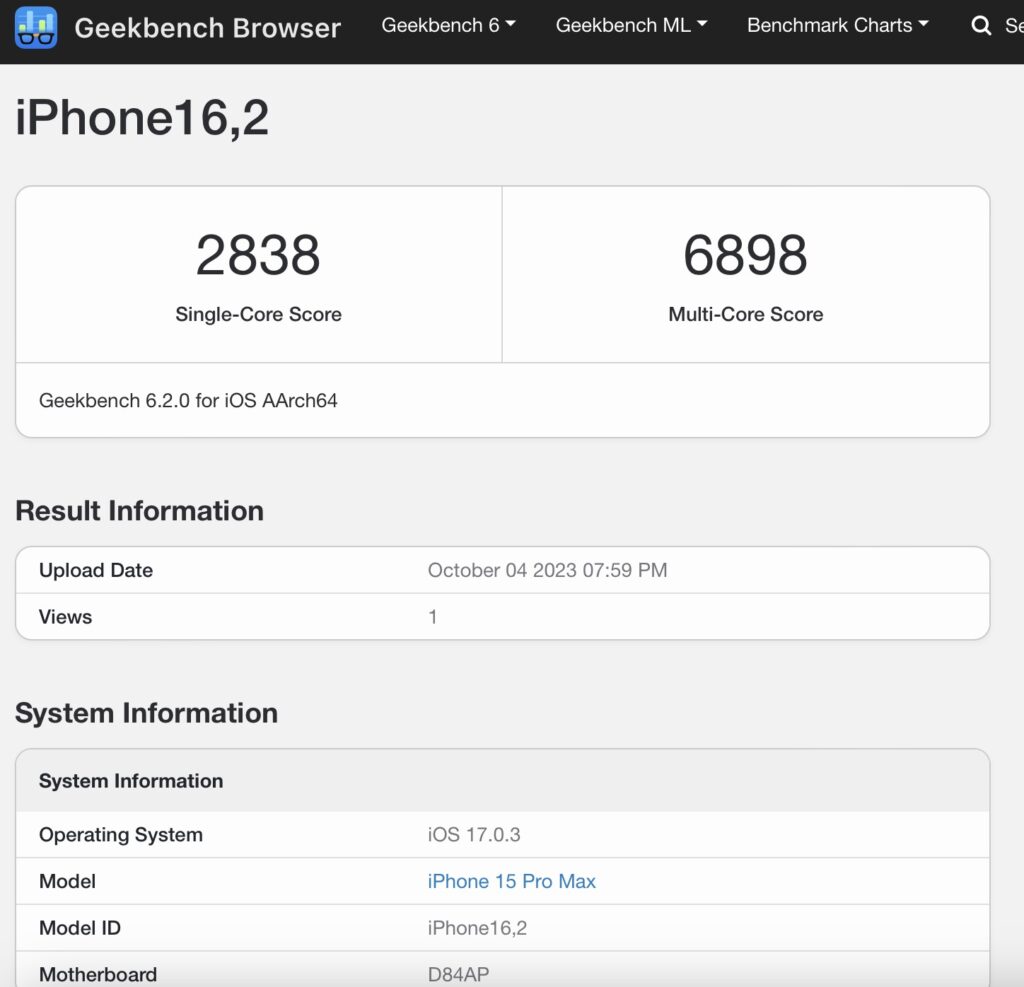 new geekbench