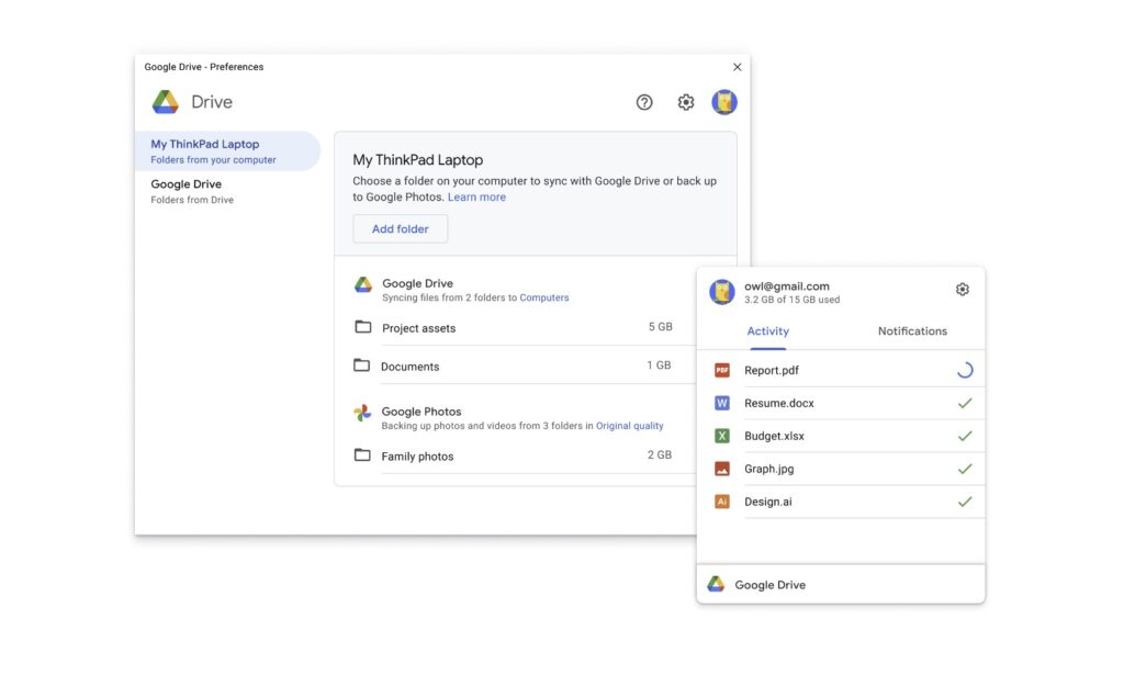 googledrive desktop