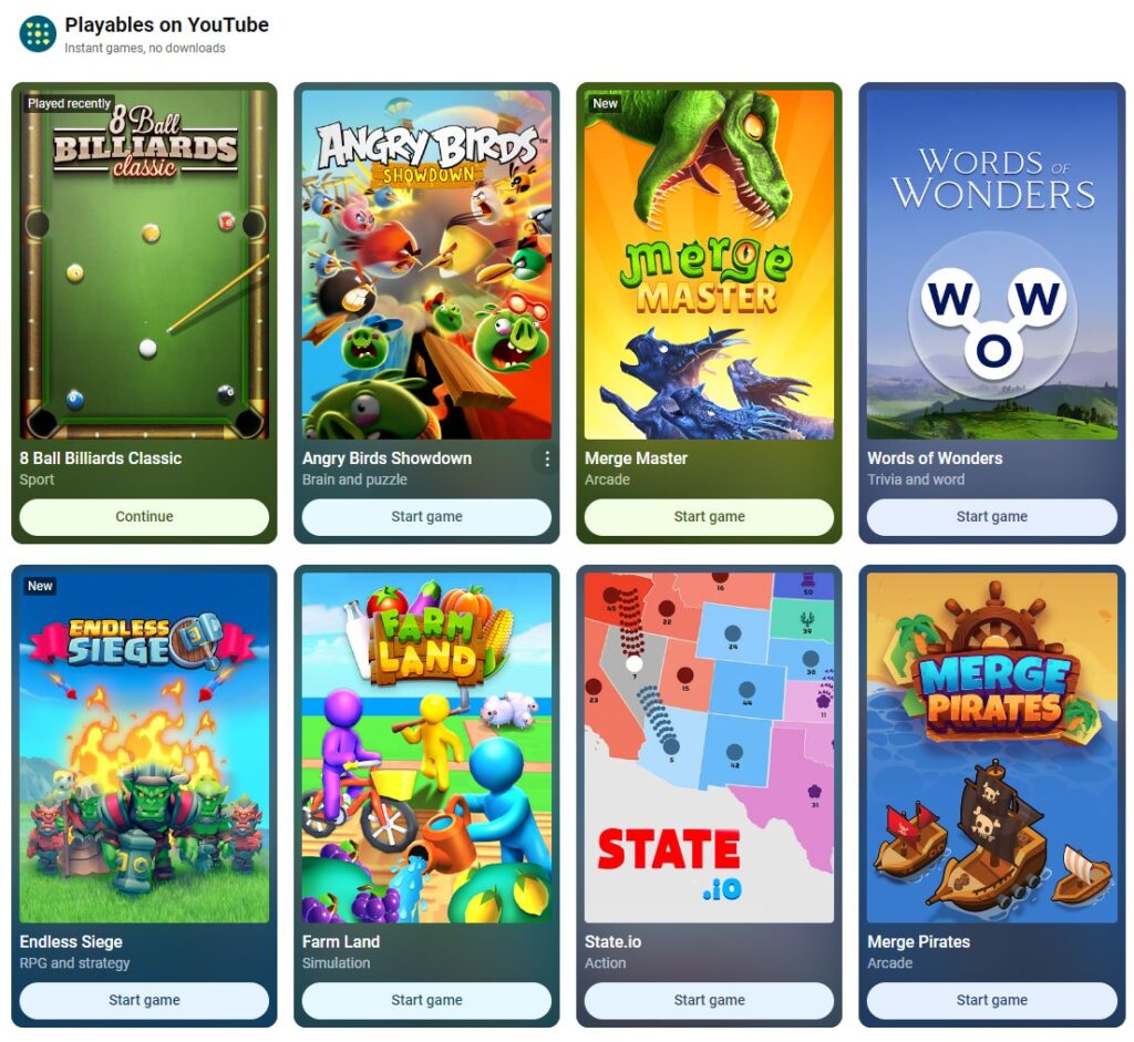 playables