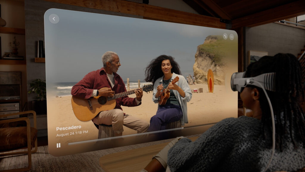 Apple iPhone 15 Pro spatial video capture hero