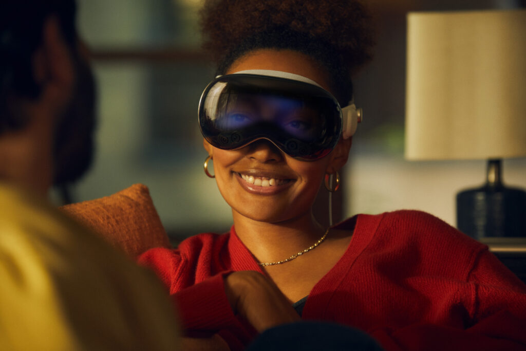 Apple Vision Pro availability lifestyle EyeSight