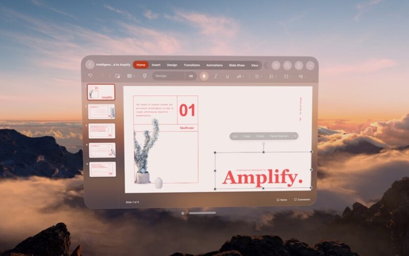 powerpoint visionpro