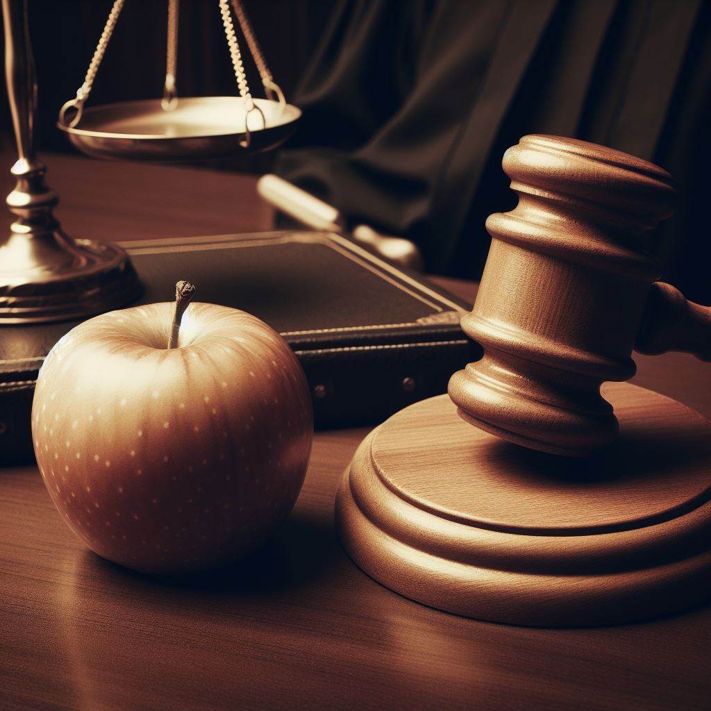 apple judge