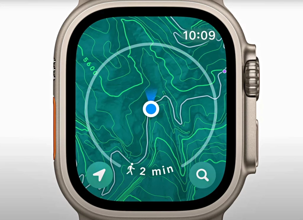 apple watch topographic