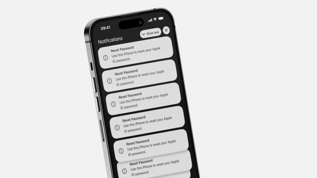 iPhone Password Reset Phishing