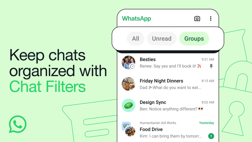 whatsapp filter