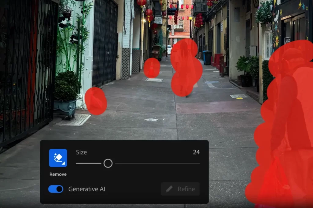 Adobe Lightroom Generative Remove