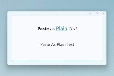 pt paste as plain