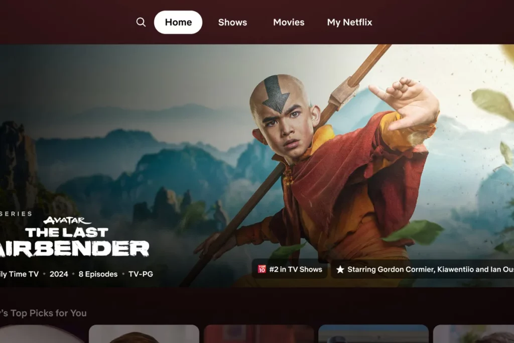 netflix homepage 1