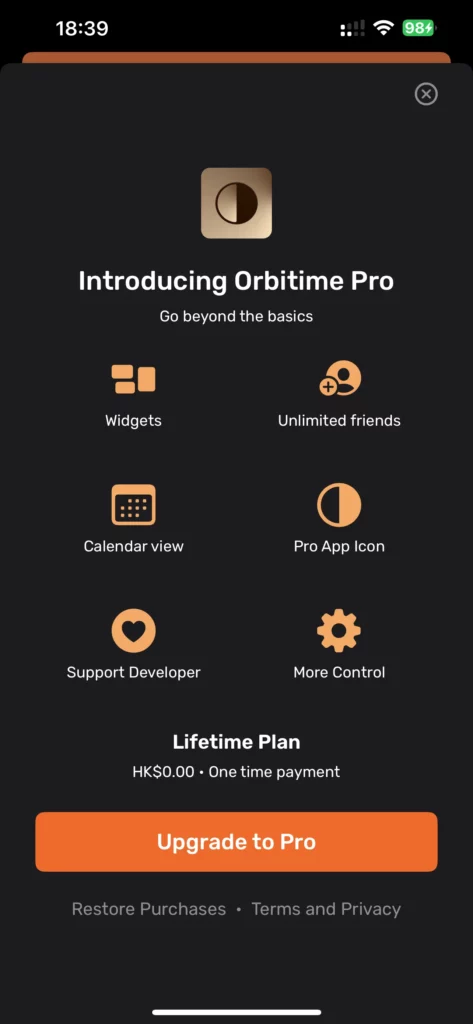 Orbitime
