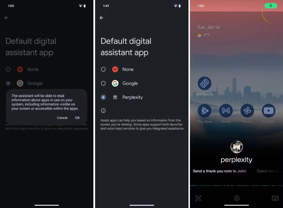 perplexity android