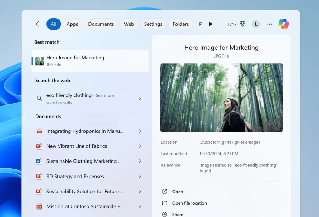 windows ai search0