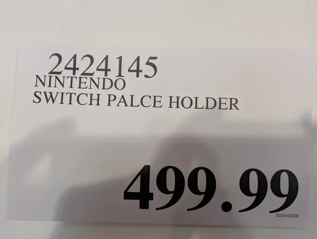 Costco Switch 2 Price Leak