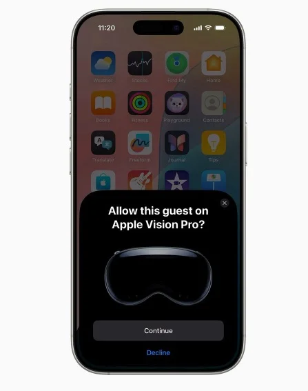 visionpro guest