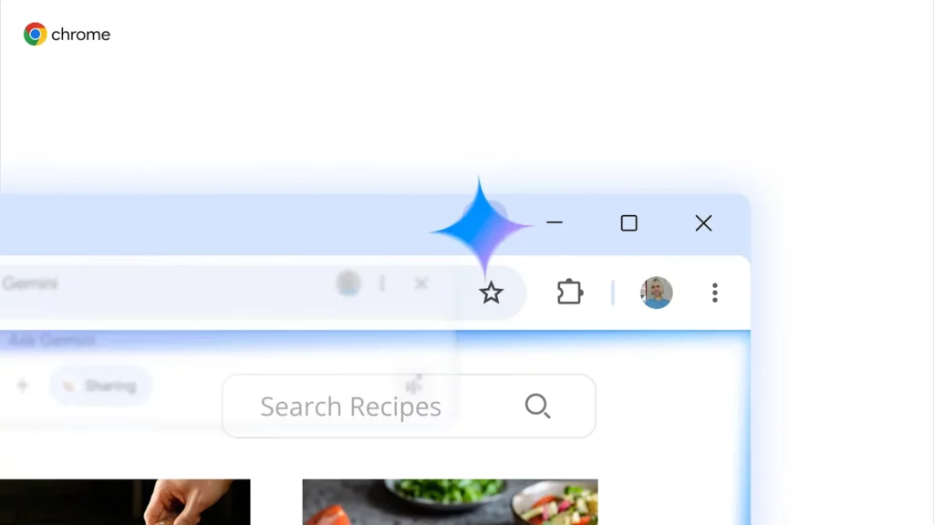 gemini chrome logo