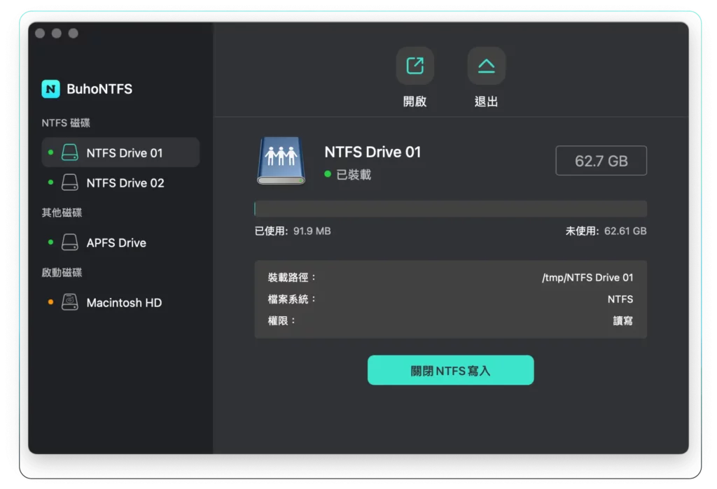 ntfsformac
