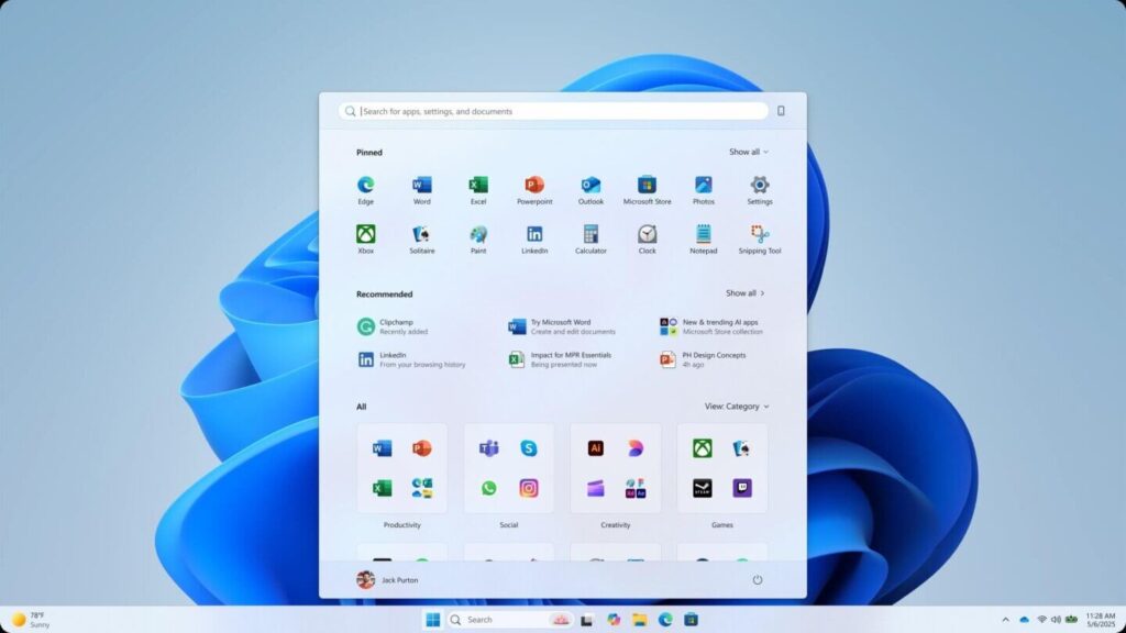 start menu 01