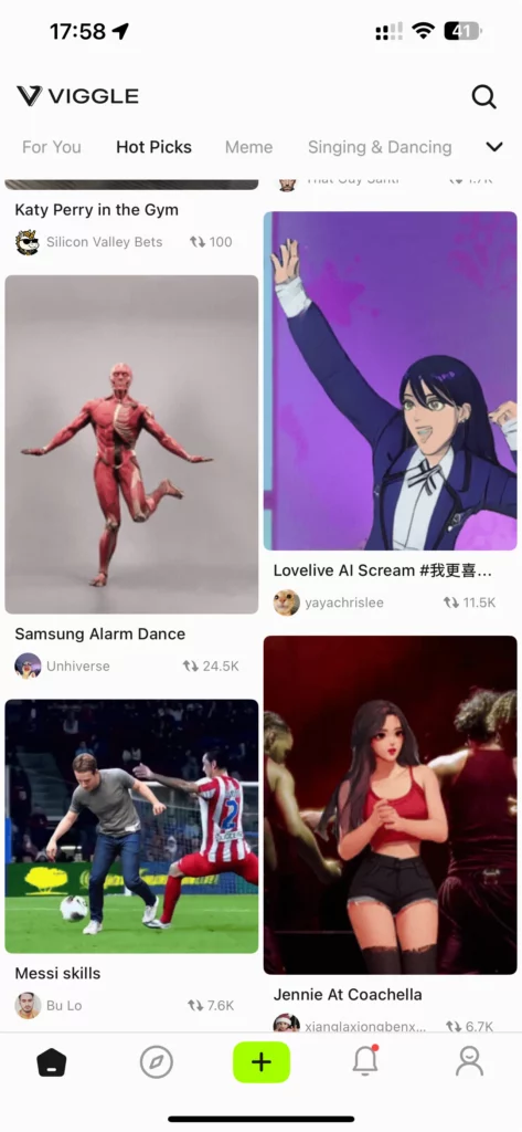 viggle template