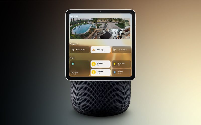HomePod With Screen Feature