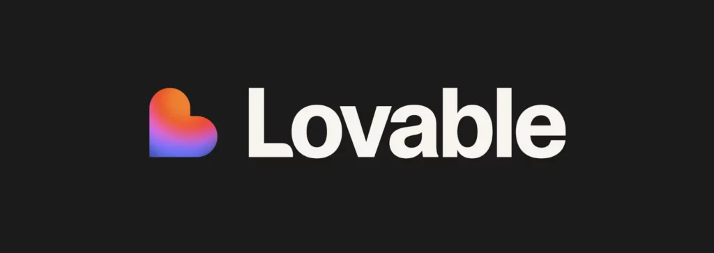 lovable logo bg dark