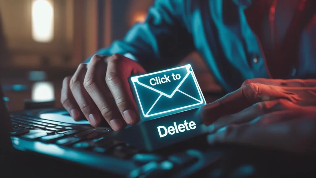 delete email