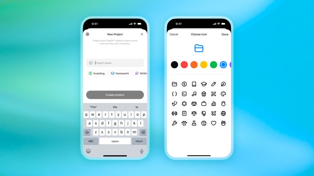 chatgpt project