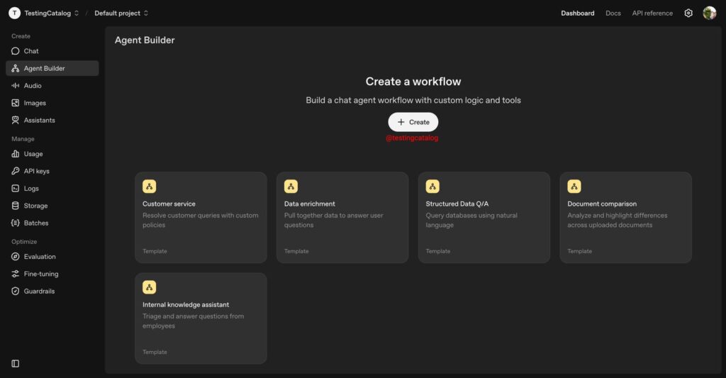 Agent builder 01