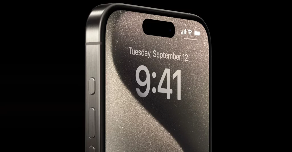 iphone button