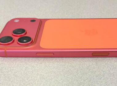 orange to pink