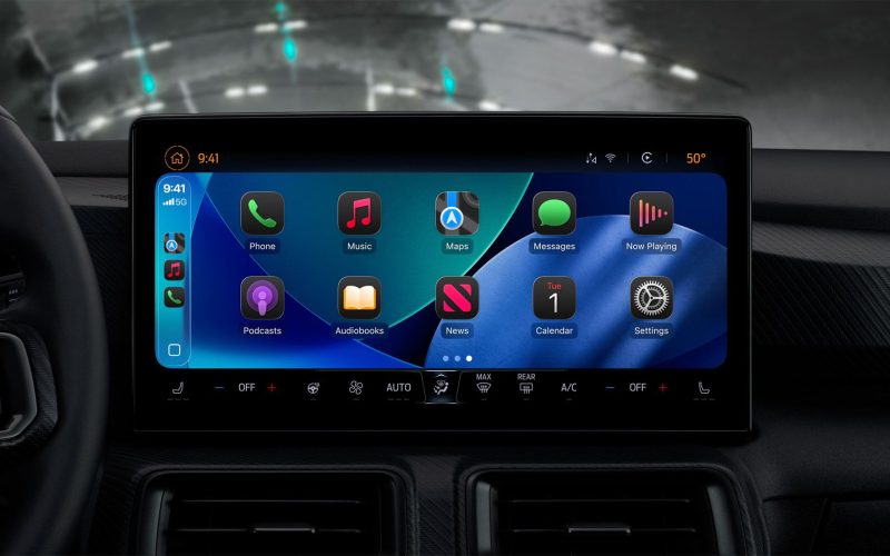 CarPlay Liquid Glass Dark 1