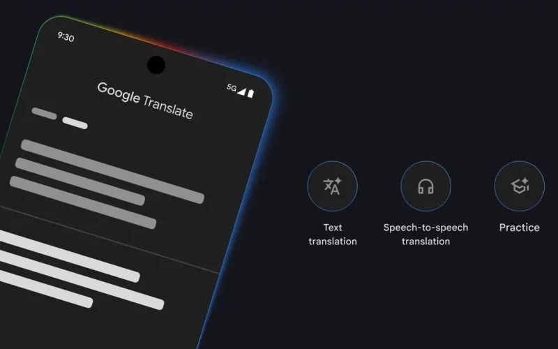 google translate live
