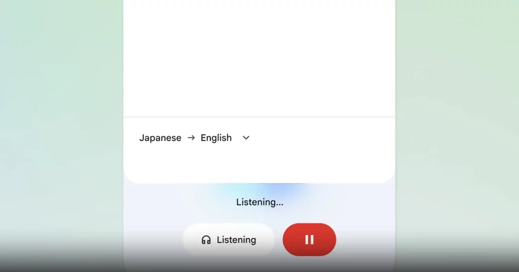 live translatemode2