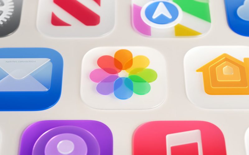 Photos App Icon Liquid Glass