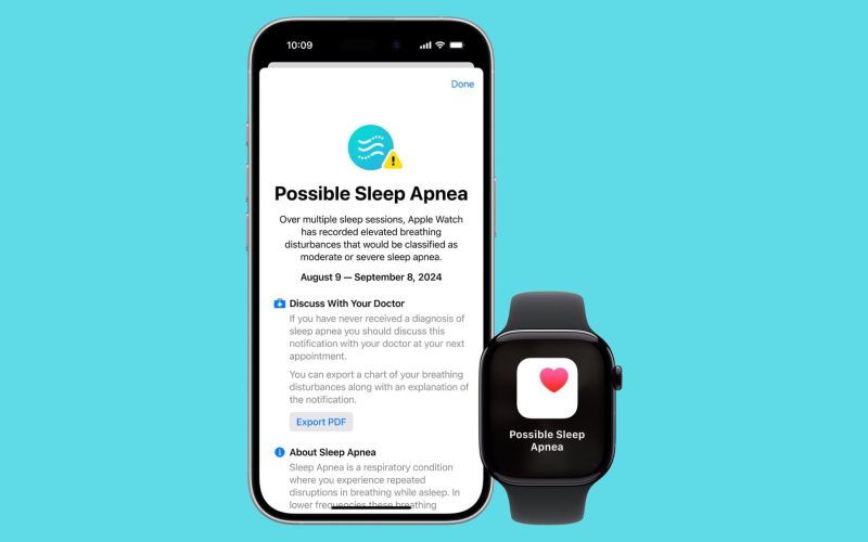 sleep apnea detection apple watch