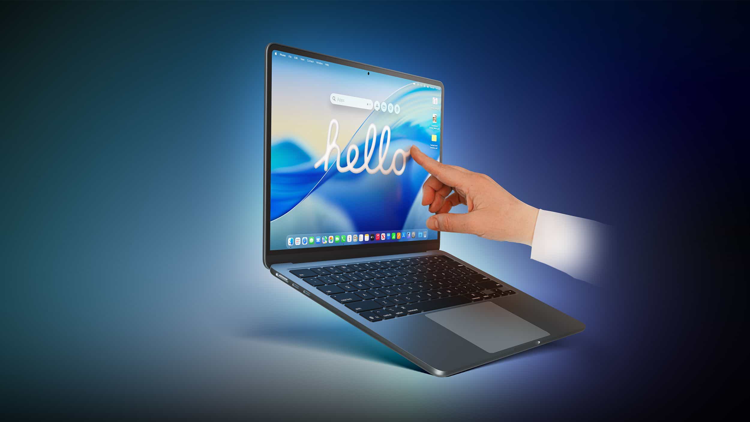 MacBook Ultra OLED 觸控面板　三星獨家供應