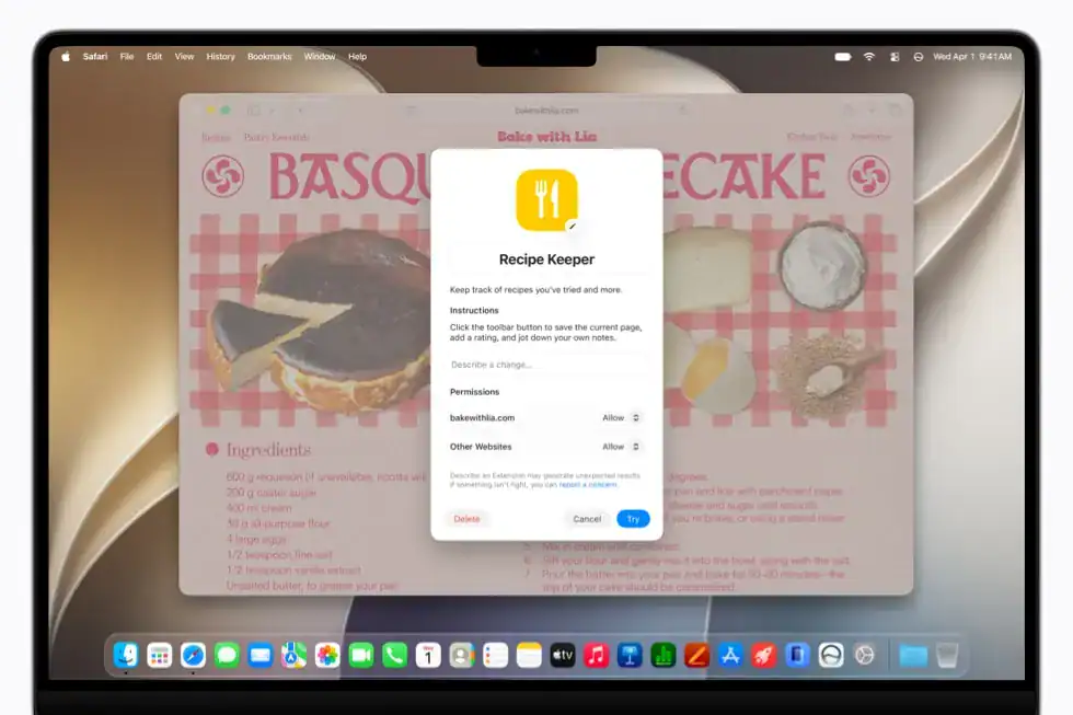 macos27 recipe