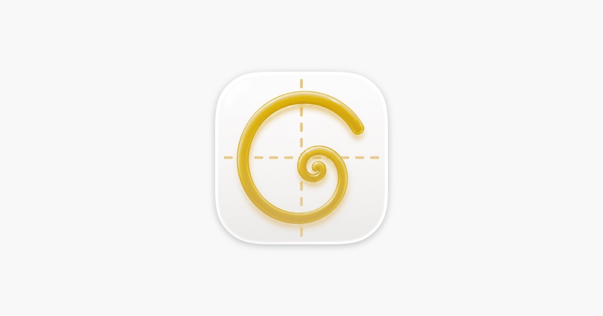 Mac 構圖引導工具　原價 US $2.99《Golden Ratio Overlay》限時免費