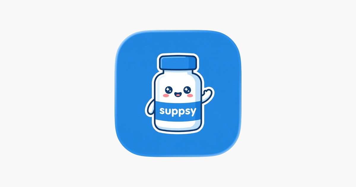 營養補充品提醒記錄　原價 US $29.99《Suppsy》限時免費