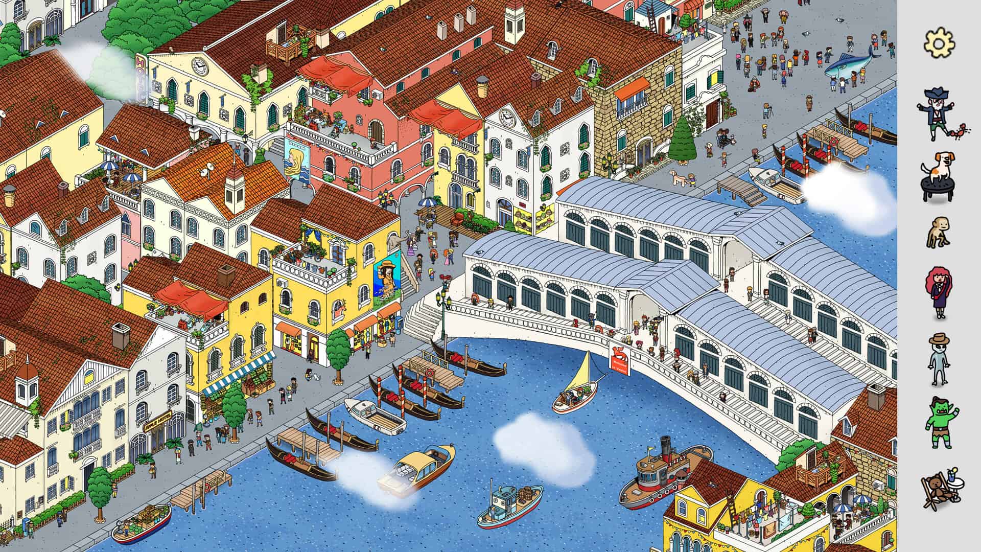 【Android】威尼斯手繪尋物 《旅人蘇菲亞》限時免費