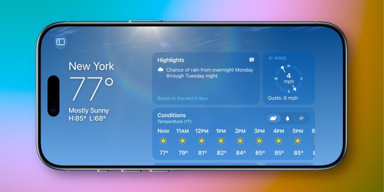iOS27 Weather Landscape